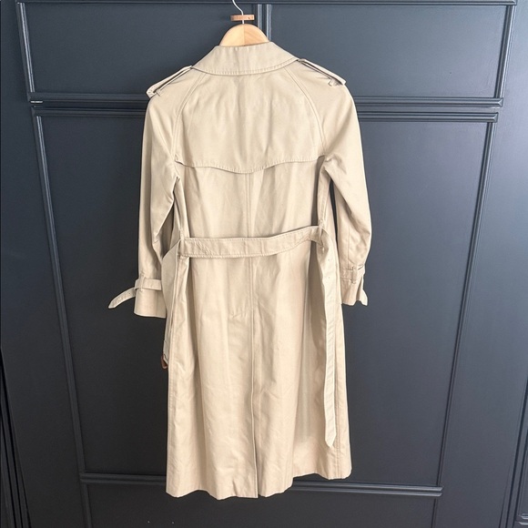 Burberry Beige Long Trench Coat - Picture 10 of 16